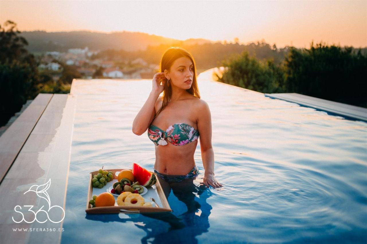Casa Albarari Boutique Double Rooms With Access To Shared Infinity Pool Sanxenxo Buitenkant foto