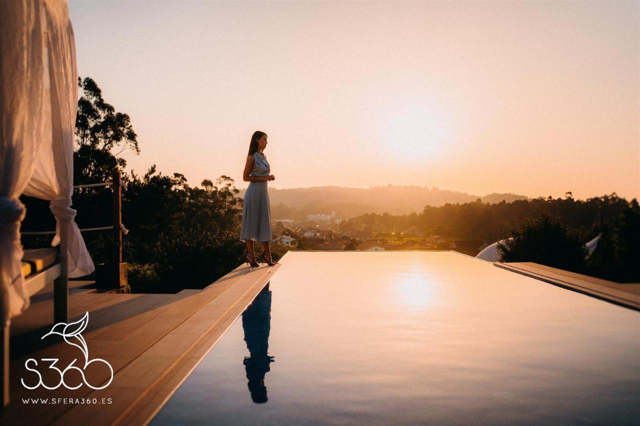 Casa Albarari Boutique Double Rooms With Access To Shared Infinity Pool Sanxenxo Buitenkant foto