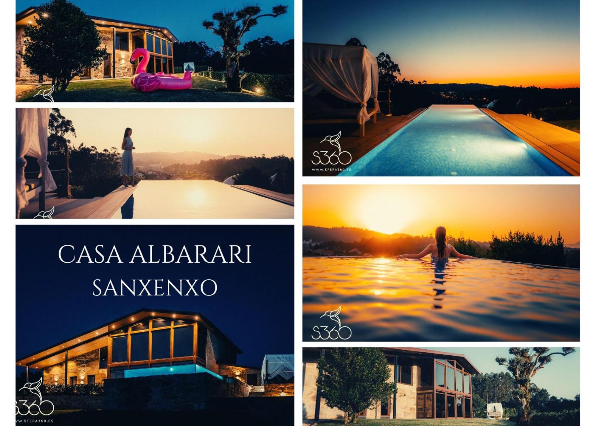 Casa Albarari Boutique Double Rooms With Access To Shared Infinity Pool Sanxenxo Buitenkant foto